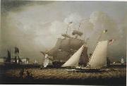 unknow artist, Seascape, boats, ships and warships.41